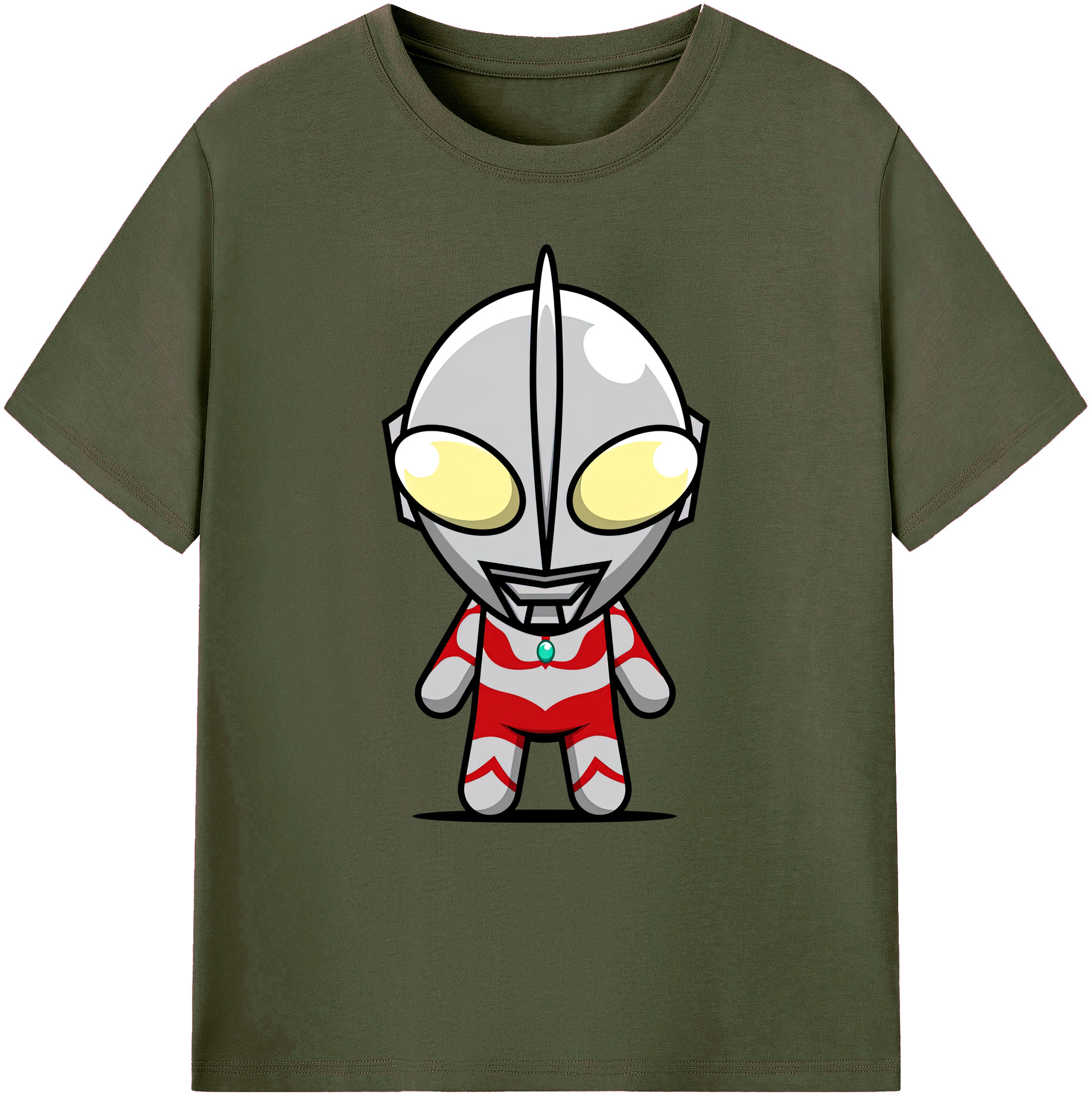 （画像用） ウルトラマン Ultraman 綿100％ メンズ半袖Tシャツ｜肌触りやわらか＆通気性